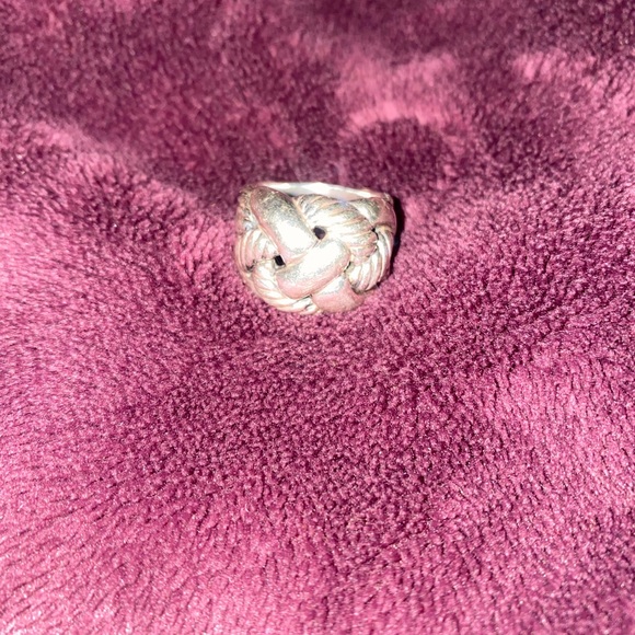 David Yurman silver ring - Picture 2 of 3